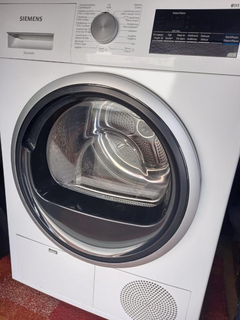 Sèche linge Siemens 8kg, Enlèvement, Comme neuf, Chargeur frontal