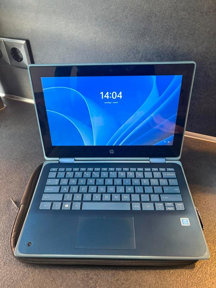HP Pro x360 Fortis 11 inch G5 EE Notebook Pc chromebook, Computers en Software, Chromebooks, Zo goed als nieuw, Touchscreen, Ophalen of Verzenden