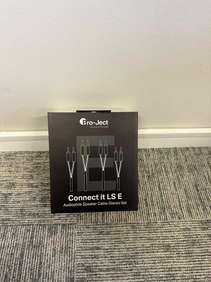Pro-Ject Connect it LS-E Luidsprekerkabel, Audio, Tv en Foto, Audiokabels en Televisiekabels