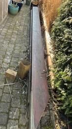 3 hardhouten steunbalken (~3m lang), Tuin en Terras, Ophalen, Gebruikt, Hardhout, 250 cm of meer