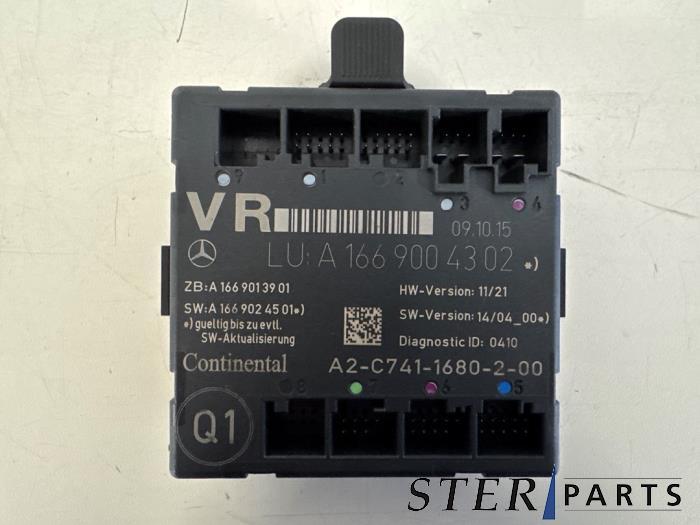 Module verrouillage central des portes d'un Mercedes A-Klass, 3 mois de garantie, Utilisé, -, -