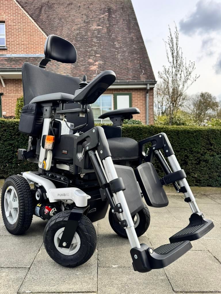 Quickie puma 40 electrische rolstoel invalide rolwagen top, Diversen, Rolstoelen, Ophalen of Verzenden, Inklapbaar, Nieuw, Elektrische rolstoel