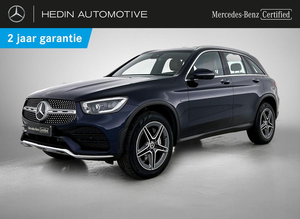 Mercedes-Benz GLC-Klasse 300 DE 4MATIC SUV AMG Line Dodehoek, Automaat, 2000 kg, Blauw, Plug-in hybride