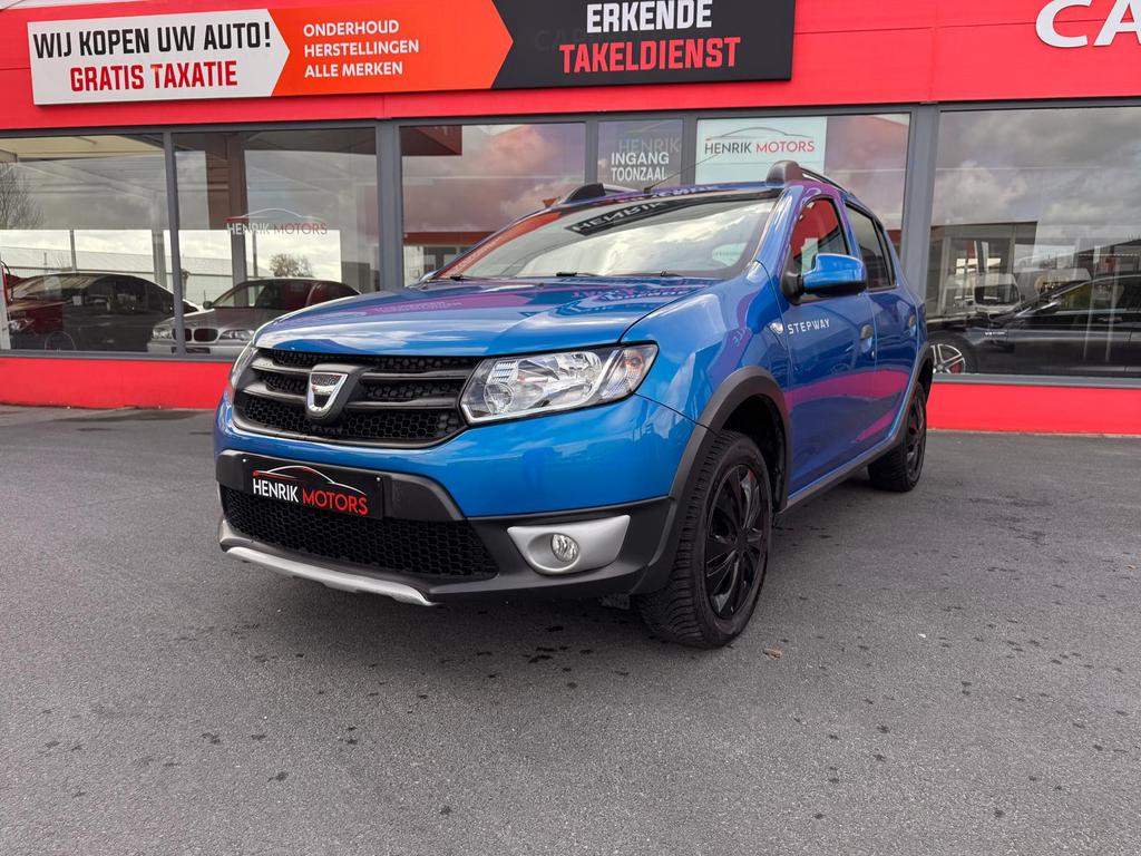 Dacia Sandero Stepway 0.9i •Airco• GARANTIE/KEURING/CARPASS, Bedrijf, Sandero Stepway, Te koop, Benzine