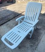 Transat ,  chaise longe, Jardin & Terrasse, Enlèvement, Utilisé, Plastique, Mobile