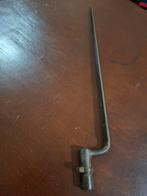 Baïonnette sur socle belge 1867, Enlèvement