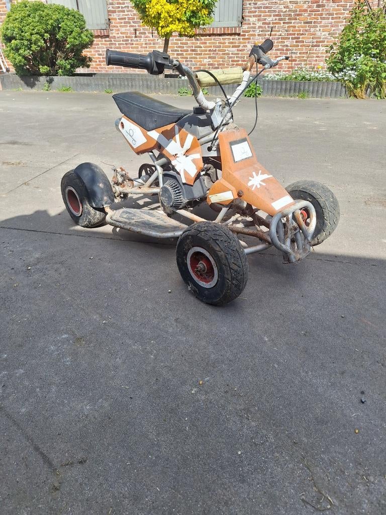 Quad 50cc, Ophalen