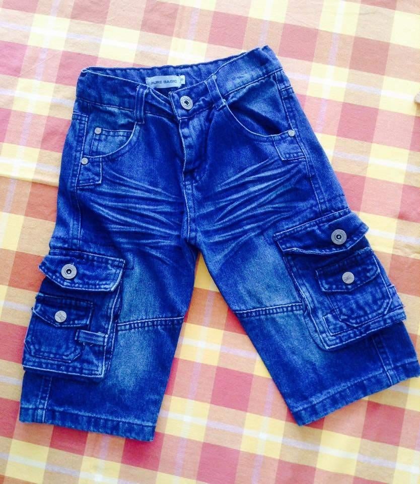 Short en jean pour garçon 8 ans/128 cm, Enlèvement ou Envoi, Comme neuf, Garçon