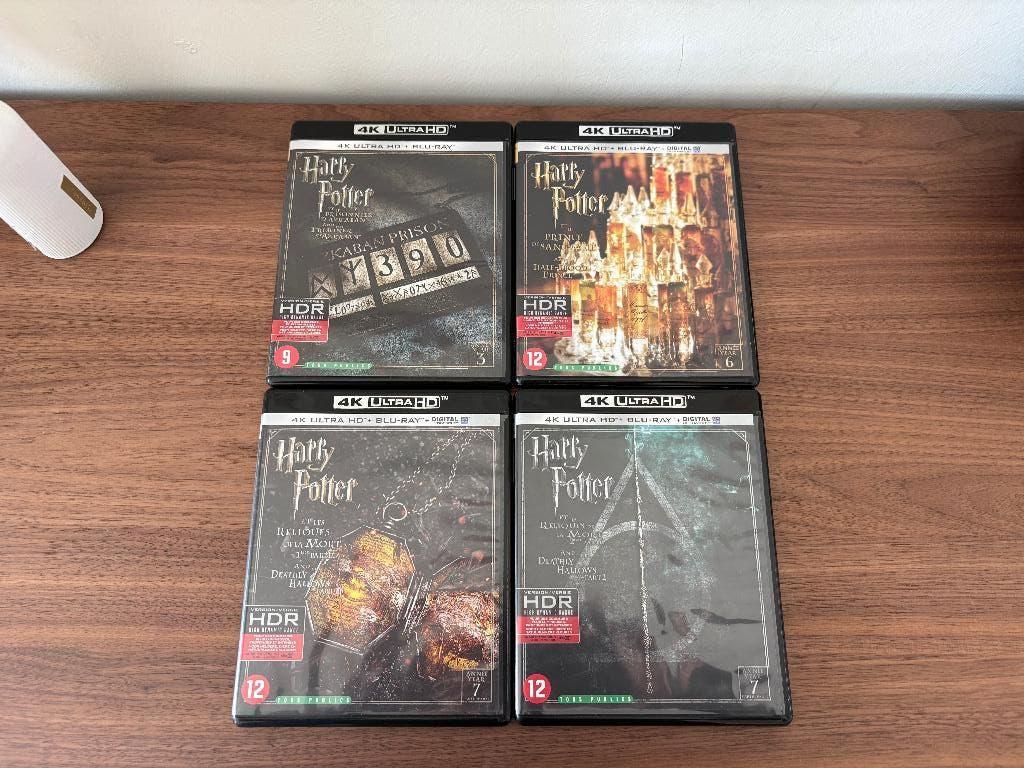 Harry Potter 4K Ultra HD Blu rays - Film 3 - 6 - 7 & 7, Cd's en Dvd's, Blu-ray, Zo goed als nieuw, Ophalen of Verzenden