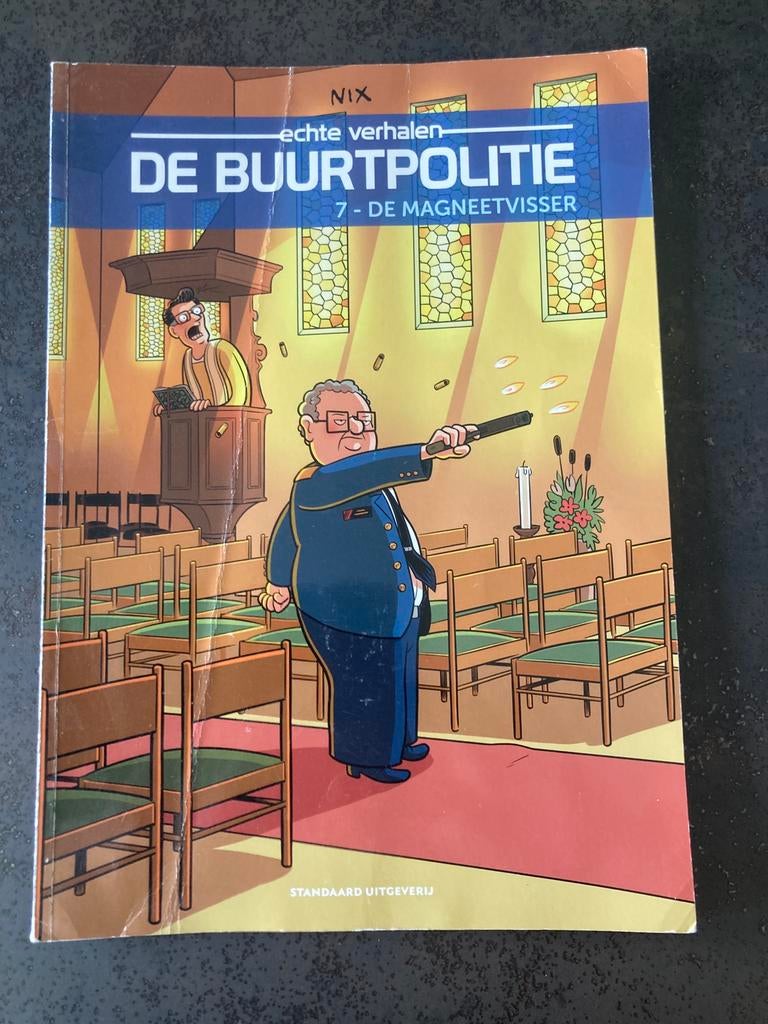 De magneetvisser, Boeken, Stripverhalen, Gelezen, Ophalen of Verzenden