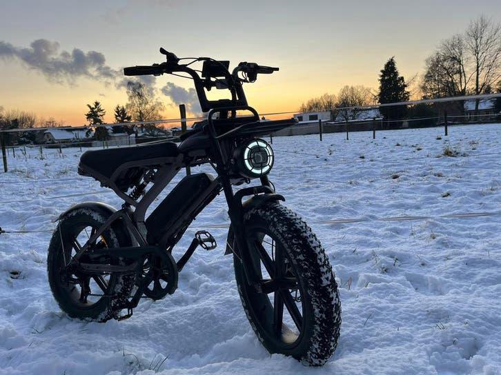 Fatbike V20 PRO Max mat titanium, Ophalen, Zo goed als nieuw