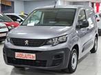 Peugeot Partner 1.2i 3PL Clim Gps Carplay Blue Attache Senso, Autos, 121 g/km, Argent ou Gris, Achat, Euro 6