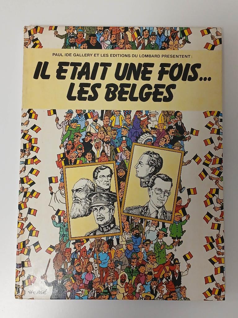 BD: Il était une fois… les Belges, Livres, Une BD, Enlèvement, Utilisé, Divers auteurs