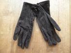 Handschoenen - suede leder - maat 7 - donkerbruin. Hema., Hema, Ophalen of Verzenden, Zo goed als nieuw, Handschoenen