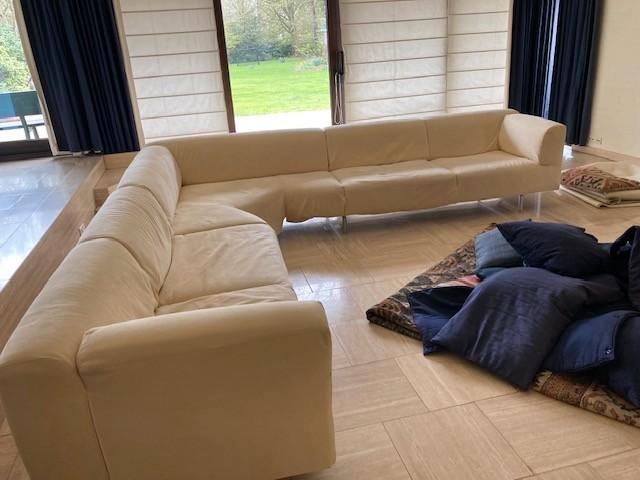 Salonzetel, Huis en Inrichting, Zetels | Zetels, Zo goed als nieuw, Stof, Ophalen