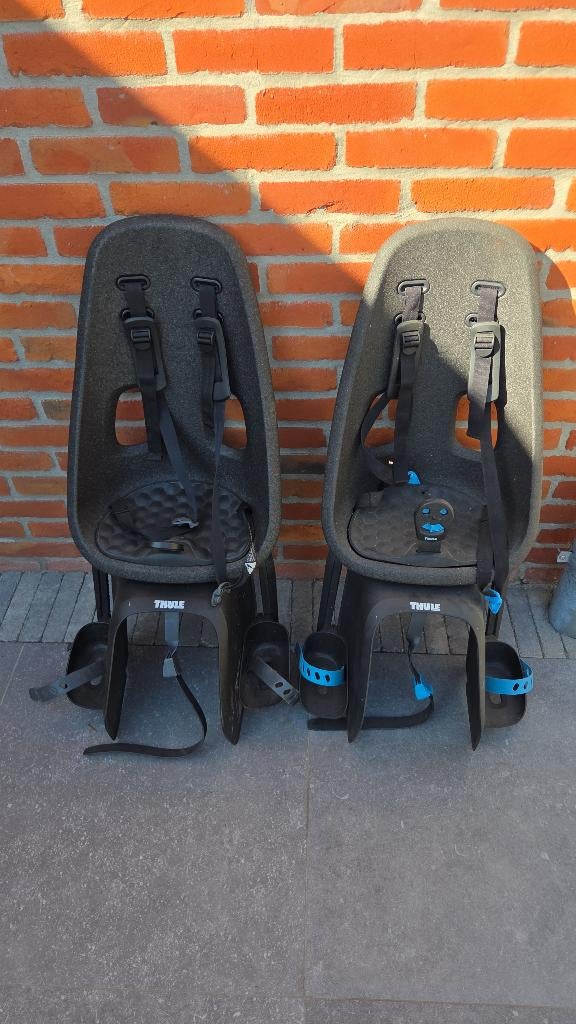 Fietsstoel, Ophalen, Achterzitje, Voetsteuntjes, Zo goed als nieuw