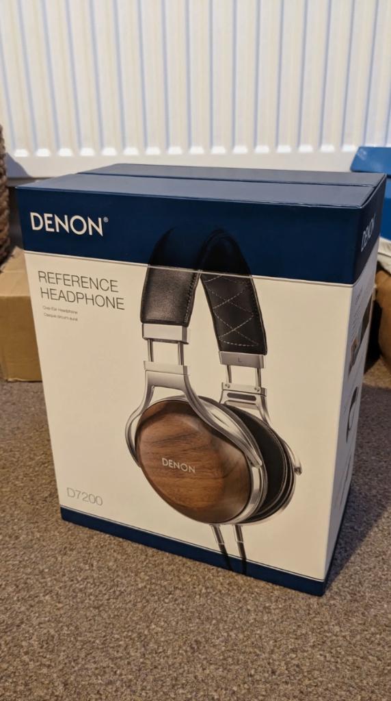 Denon AH-D7200 — casque de référence, TV, Hi-fi & Vidéo, Casques audio, Enlèvement ou Envoi, Utilisé, Circum-aural, Autres marques