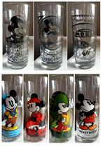 Disney Mickey Mouse Retro Vintage Verzamelglazen., Enlèvement ou Envoi, Mickey Mouse, Comme neuf