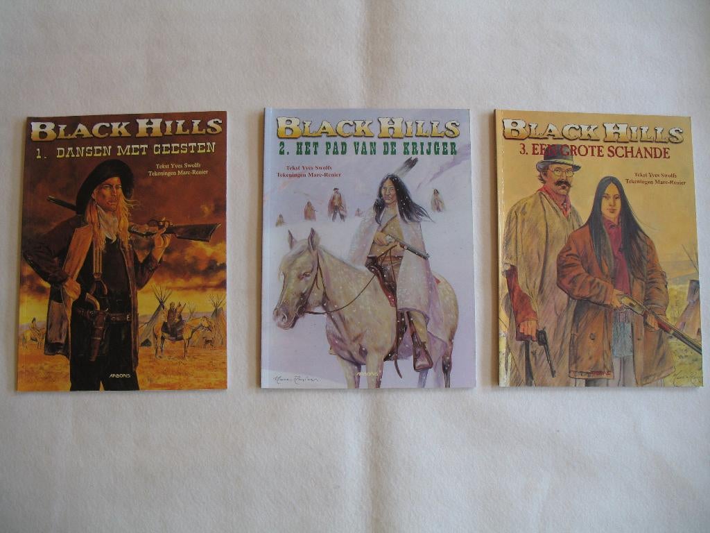 Black Hills, 1ste druk, complete reeks, Complete serie of reeks, Ophalen of Verzenden, Zo goed als nieuw