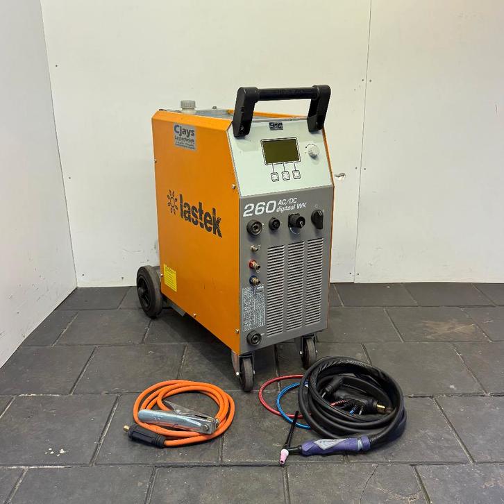 Gebruikt TIG Lasapparaat Lastek Invertig 260 ACDC Digital, Bricolage & Construction, Outillage | Soudeuses, Utilisé, Tig, 250 ampères