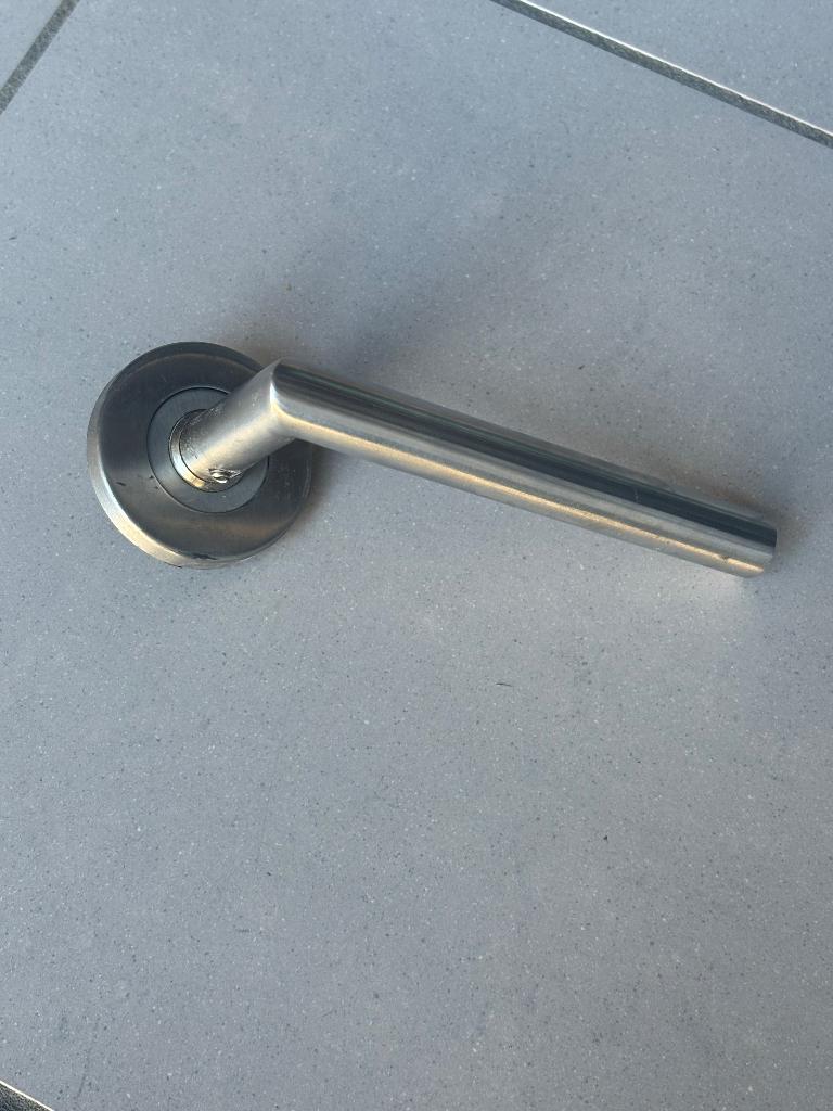 Deurbeslag, Ophalen, Gebruikt, Inox, Klink of Kruk