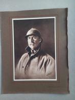 Photographie. Portrait Roi Albert 1er casquê., Antiquités & Art, Art | Peinture | Classique, Enlèvement ou Envoi