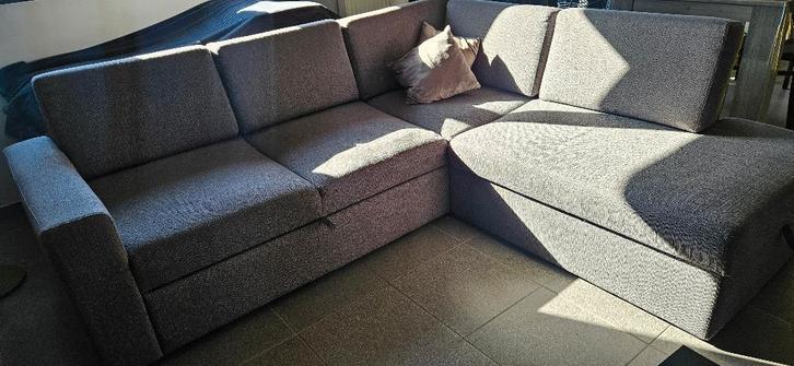Canapé d'angle, Maison & Meubles, Canapés | Coins salons complets, Comme neuf, Tissus, Enlèvement