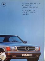 Mercedes 420 SEC & 500 SEC 560 SEC 1988 Brochure, Ophalen of Verzenden, Mercedes
