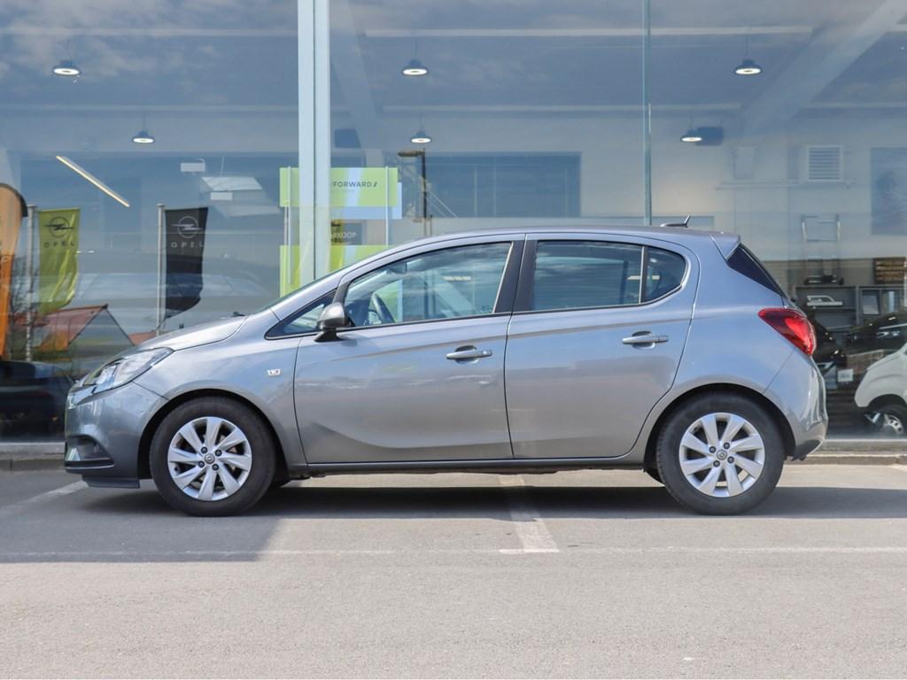 Opel Corsa ENJOY 5D 1.2 M5 70PK|NAVI|ISOFIX|, 5 deurs, 133 g/km, Zilver of Grijs, Corsa
