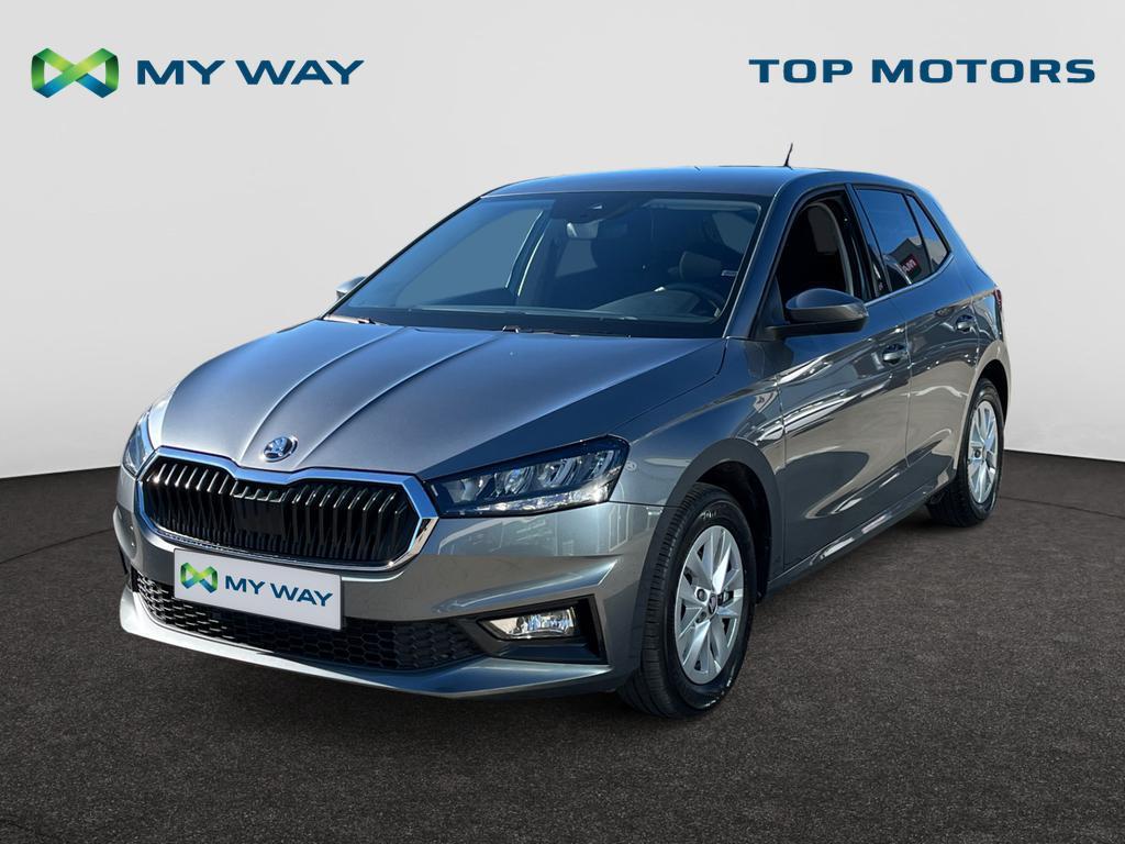 Skoda Fabia AUTOMAAT*115PK*CARPLAY*SENSOREN A*FULL LED, Automaat, Airbags, 119 g/km, Zilver of Grijs