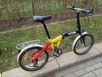 Vélo pliable, tricolore belge, en parfait état..., Enlèvement, Comme neuf, Vitesses