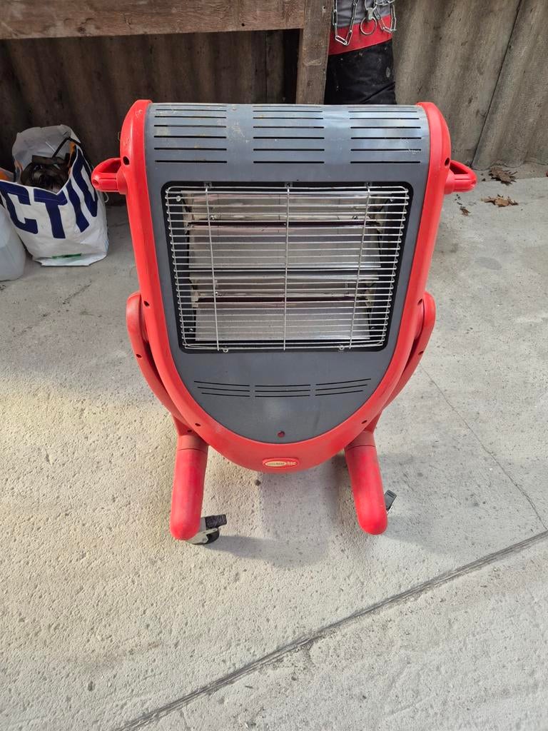 Infraroodkachel werkt niet, Ophalen