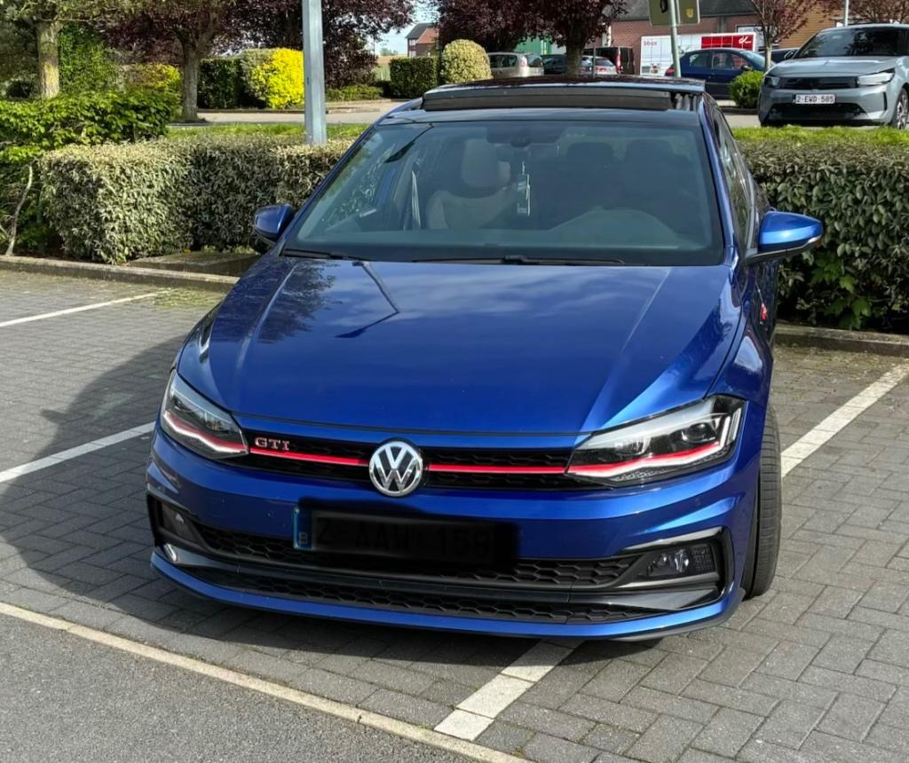 Vw polo gti 2018 2l Virtual cockpit toit panoramique, Alarme, Achat, Euro 6, Carnet d'entretien