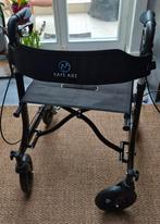 Black Safe Age rollator - nieuw. opvouwbare Siege, Ophalen of Verzenden, Opvouwbaar, Nieuw