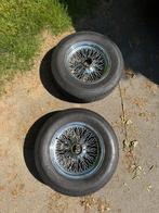 2 roues à rayons 15 pouces jaguar type e série 3, Autos : Divers, Remorques Pièces, Enlèvement, Comme neuf