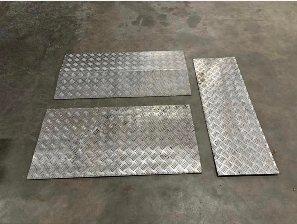 Oprijplaat voor transpallet palletwagen pompwagen rijplaat, Ophalen, Zo goed als nieuw