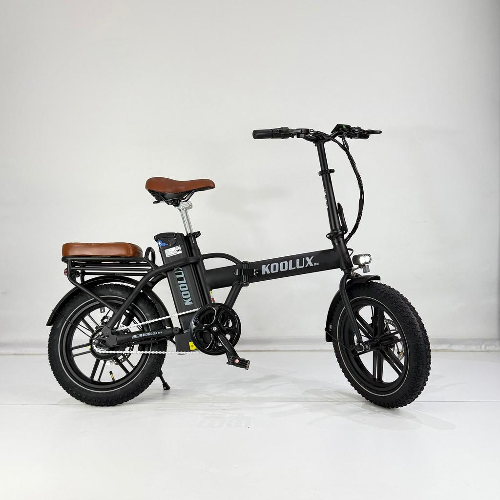 Elektrische vouwfiets E bike foldbike Koolux X10 80km bereik, Fietsen en Brommers, Fietsen | Vouwfietsen, Nieuw, Totaal opvouwbaar