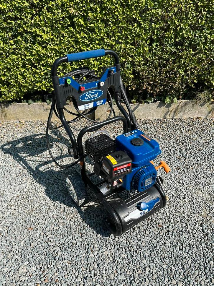 Mobiele Ford hogedrukreiniger op naft, Tuin en Terras, Hogedrukreinigers, Zo goed als nieuw, Ophalen