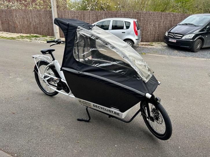 Urban Arrow family bakfiets (4200km), Fietsen en Brommers, Fietsen | Bakfietsen, Gebruikt, Overige merken, 4 kinderen of meer