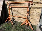 9 stuks metserschragen, Doe-het-zelf en Bouw, Steigers, Ophalen, Gebruikt, Gevelsteiger, Minder dan 2 meter