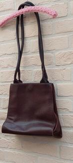 Lederen Handtas catalina de Indias, Handtassen en Accessoires, Ophalen of Verzenden, Zo goed als nieuw, Bruin, Handtas