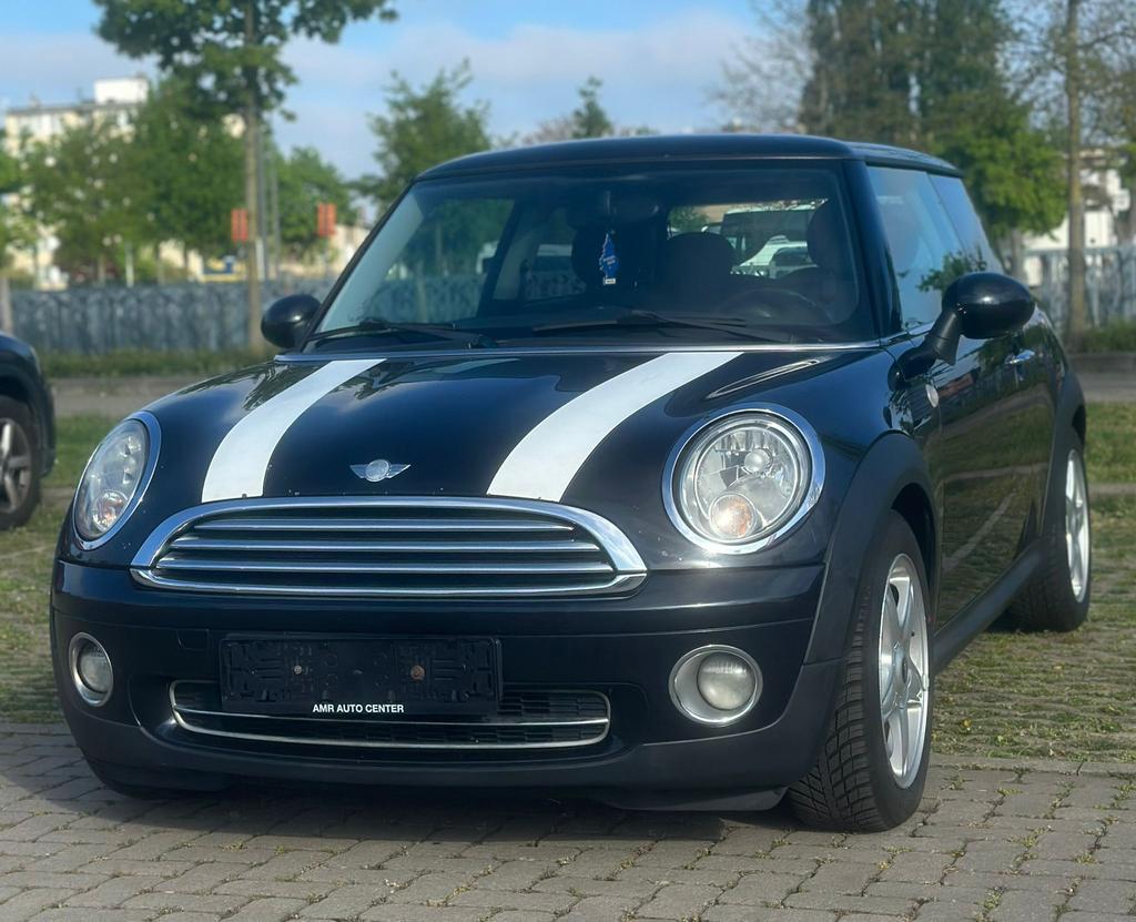 MINI COOPER 1.6i – 2007 – 136.000 KM – PANODAK, Auto's, Zwart, Bedrijf, Handgeschakeld, Cooper