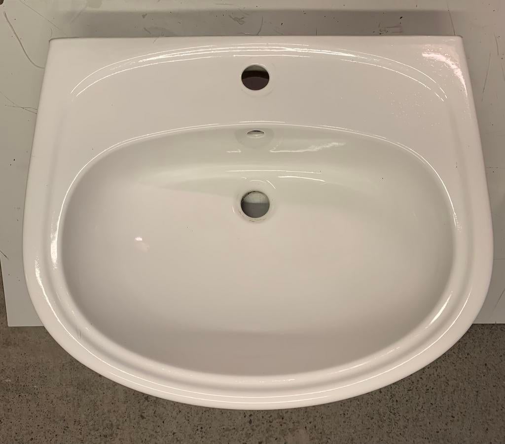 Wastafel (Lavabo), Huis en Inrichting, Badkamer | Badkamermeubels, Ophalen, 50 tot 100 cm, Zo goed als nieuw, Wasbak of Wastafel