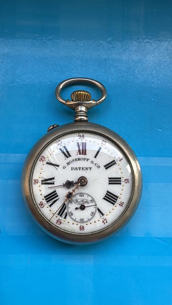 Montre G  roskopf, Bijoux, Sacs & Beauté, Autres marques, 1930 à 1960, Enlèvement ou Envoi, Autres matériaux