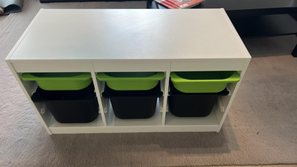 Commode avec tiroir en bac de rangement, Enlèvement