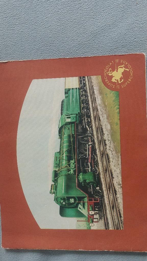 Historisch overzicht van de locomotief., Livres, Livres d'images & Albums d'images, Enlèvement, Utilisé, Album d'images