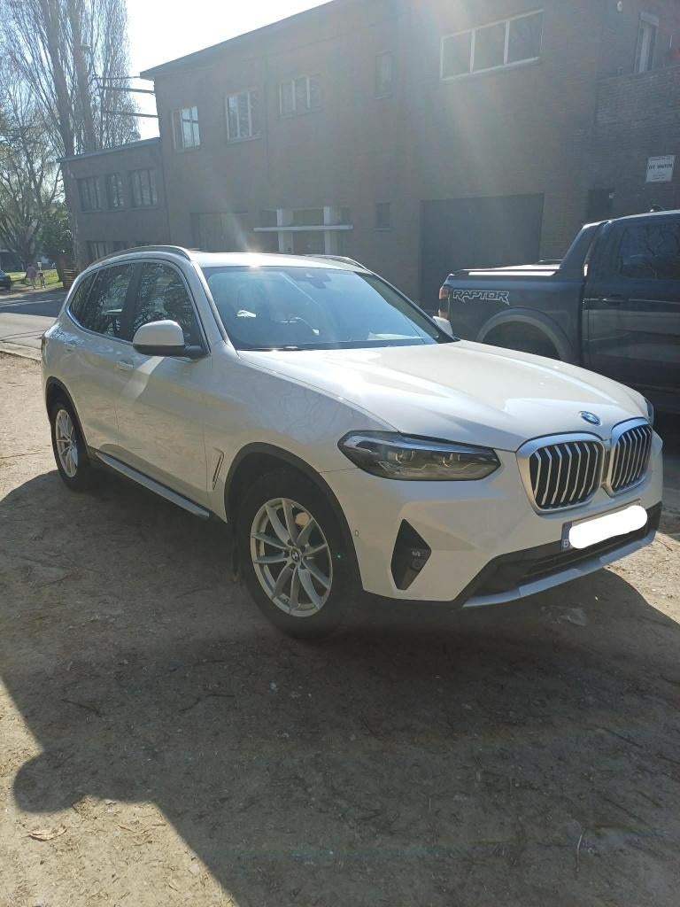 Bmw x3 xdrive 2023 (lees goed), Auto's, BMW, Automaat, Zwart, Wit, Leder