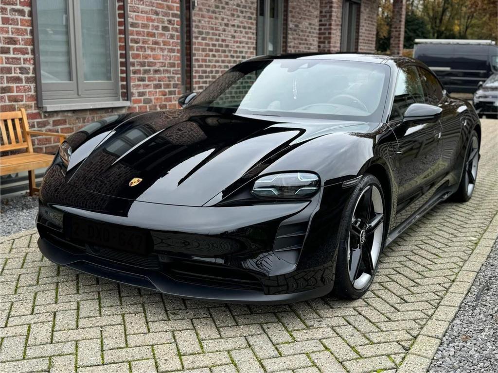 Porsche Taycan 4S 2021, Auto's, Porsche, Bedrijf, Te koop, Taycan, Isofix, Elektrisch, Wit, Vierwielaandrijving, Ophalen