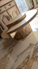 Travertin salontafel, Ophalen, Zo goed als nieuw