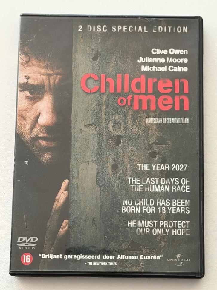 Children Of Men (2-Disc Special Edition), CD & DVD, DVD | Science-Fiction & Fantasy, Utilisé, Science-Fiction, À partir de 16 ans